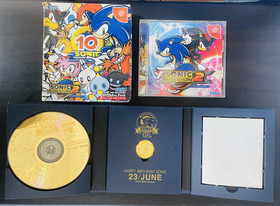 Sonic Adventure 2 Birthday Pack Sega Dreamcast 2001 HDR-017 Japan Action Rare