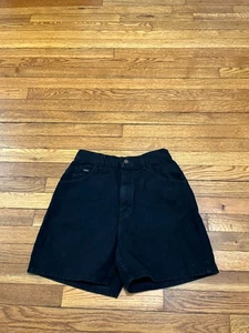 LEE Denim Shorts Black Dark Wash Women's Size 10 High Rise NWT $24.99 - Picture 1 of 3