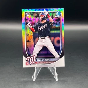 2025 Bowman Chrome #3 Dylan Crews - Image Variation Refractor SP RC - Picture 1 of 2