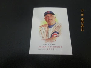 LOU PINIELLA CUBS 2007 TOPPS ALLEN & GINTER'S CARD #213 - Bild 1 von 2