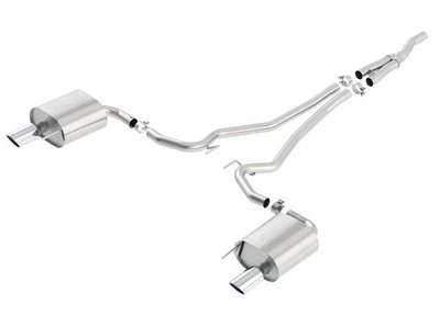 Borla Atak Cat-Back Exhaust System for 2015-2018 Ford Mustang 2.3L EcoBoost Foto 1 de 4