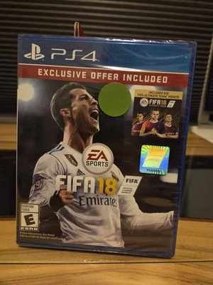 PS4 FIFA 18 EA Sports New Sealed Playstation 4 Game Soccer - Image 1 of 2