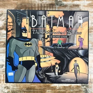 [NEW Open Box] Batman The Animated Series 3D Board Game - 1992 Parker Brothers - Picture 1 of 6