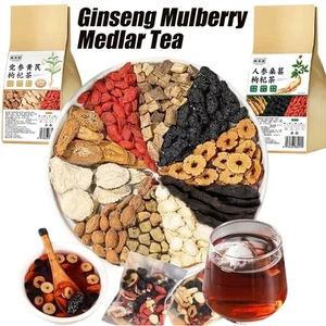 Ginseng Mulberry Berry Medlar Tea, Kidney tea ,liver tea,kidney health 2025 - Picture 1 of 16