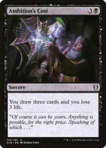 Ambition's Cost (110) Battle for Baldur's Gate CLB MTG Magic - Picture 1 of 1
