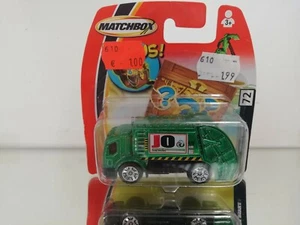 MATCHBOX CAMION DELLA SPAZZATURA SU BLISTER - Foto 1 di 3