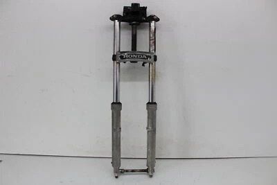 80-81 HONDA CB650C FRONT END FORKS TRIPLE TREE CLAMP FORK TUBES - Image 1 of 4