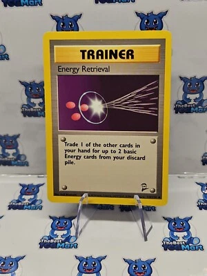 Pokémon Energy Retrieval Base Set 2 110/130 LP - Image 1 of 2