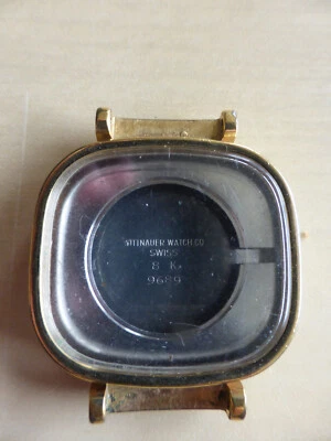 Wittnauer Schweiz Armbanduhr Gehäuse 39x34mm gut erhalten - Bild 1 von 4