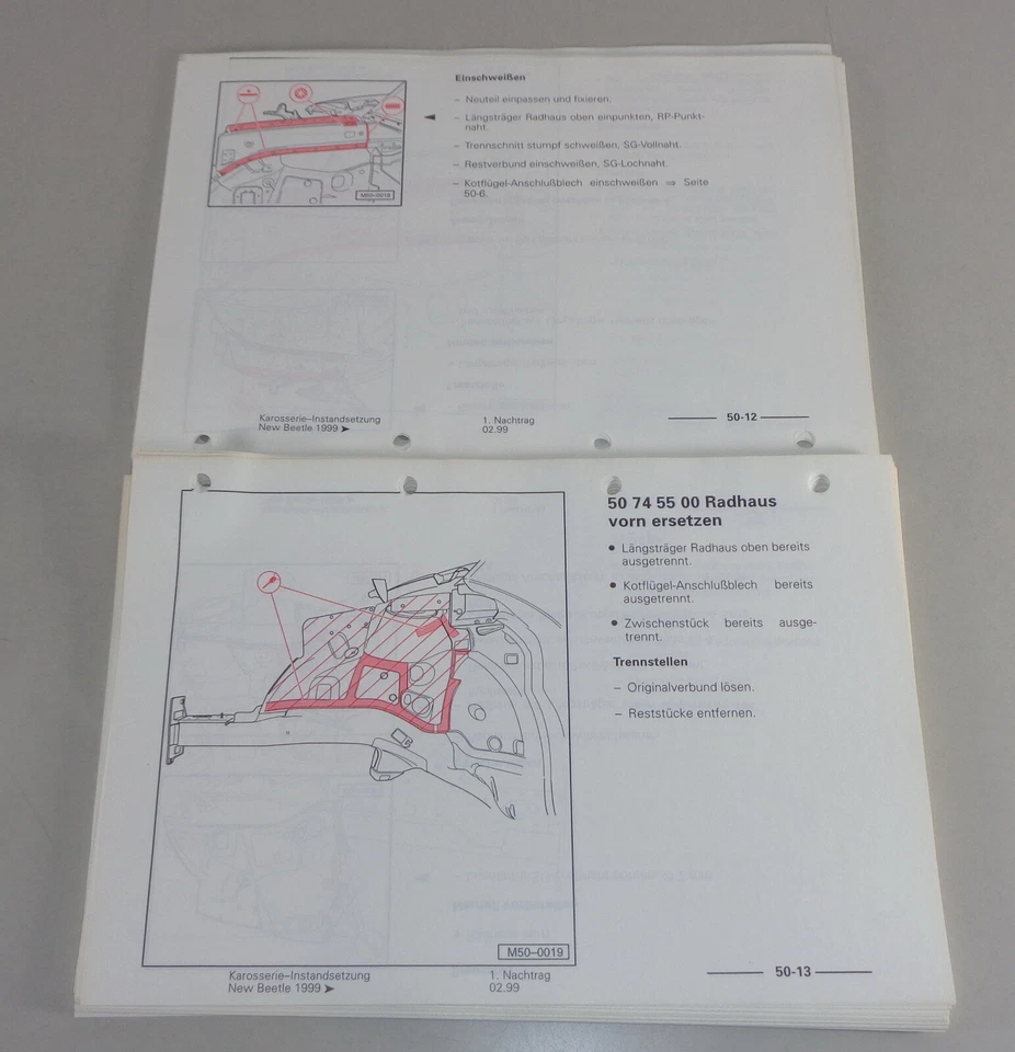 Manual de Taller / Guía de Reparación VW Golf IV/Bora Desde 1998/1999 Carrocería - Imagen 1 de 1