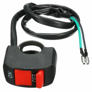LICHT SCHEINWERFER SCHALTER MOTORRAD LENKER 12V Schalter Scooter Lenker - Bild 1 von 5