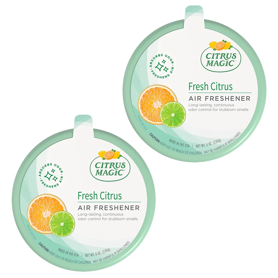 Citrus Magic 2-Pack Solid Air Freshener 8-Ounce Citrus 276172256