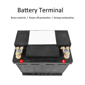Battery Terminal 1 Pair SAE To JIS Car Brass Battery Terminal Connector - Picture 1 of 12