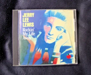 JERRY LEE LEWIS - ROCKIN' MY LIFE AWAY - 1989 CD - Picture 1 of 3