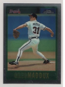 1997 Topps Chrome #049 Greg Maddux Braves BV$3 #49 - Picture 1 of 1