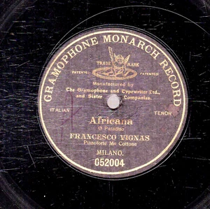 8g1. Francesco Vignas - Africana-O Paradiso - G&T 052004 - Picture 1 of 1