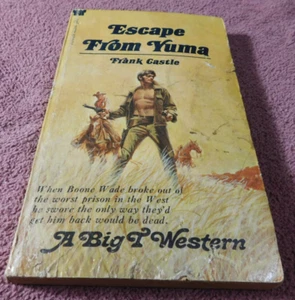 Escape From Yuma by Frank Castle Vintage 1969 Western Paperback - Picture 1 of 13