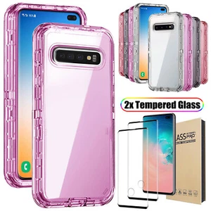 For Samsung Galaxy S10/S10+/S10e/Plus Case, Clear Phone Cover / Screen Protector - Picture 1 of 66
