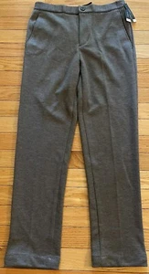 NWT LAUREN RALPH LAUREN Grey Jogger Pants Knit Tailoring Girls Size 14 Waist 27” - Picture 1 of 9