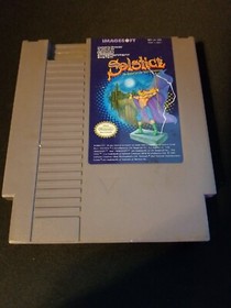 Solstice: The Quest for the Staff of Demnos NES Nintendo 