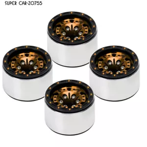Alufelge 1,0 Zoll Beadlock Felge Sechskant 7 mm Felge Reifen für RC Axial SCX24 90081 C10 - Bild 1 von 47