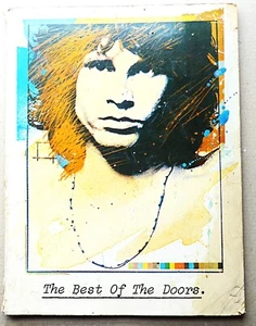 1978 THE BEST OF THE DOORS 20 songs songbook PVG DOTS worn condition - Foto 1 di 2