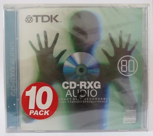 TDK CD-RXG 80 CD AUDIO RECORDABLE. Pack 5 unidades - Imagen 1 de 2