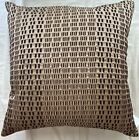 HOTEL COLLECTION ONYX EMBROIDERED PILLOW 20”x 20” NEW WITH TAGS MSRP $150