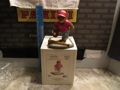 2002 纪念公司费城费城棒球熊雕像(全新) — 第 1/4 张图片