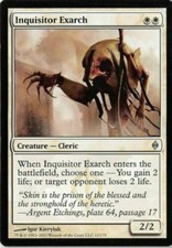 4 Inquisitor Exarch - LP - New Phyrexia - mtg - 4x x4