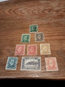 Canada Used Stamps Sc#195-201 - Picture 1 of 2