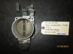 02 03 04 05 FORD EXPEDITION F150 4.6L THROTTLE BODY #2L1U-CB BOX-10084  - Bild 1 von 3