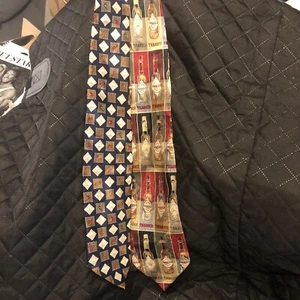 Ties for Men Tabasco 2 piece lot Hot Sauce Church Casual Business Wear - Picture 1 of 3