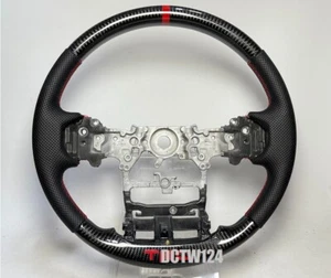 24~ Toyota Land Cruiser LC250 REAL Carbon Fiber Steering Wheel NO EXCHANGE - Picture 1 of 7