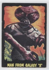 1964 Topps Bubbles Outer Limits Printed in USA Man from Galaxy X #5 0s4