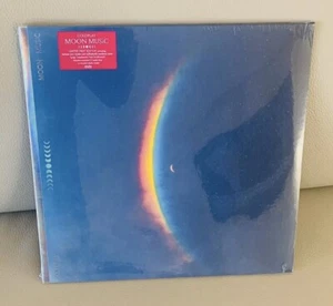 Coldplay SIGNED CARD LP Moon Music Translucent Pink Colored Vinyl NEW SEALED - Picture 1 of 6