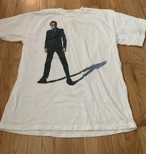 Vintage Concert T shirt Rod stewart tour 1999 X large pre owned rare white tee - Picture 1 of 11