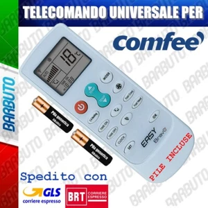 TELECOMANDO UNIVERSALE PER CLIMATIZZATORE CONDIZIONATORE COMFEE - Foto 1 di 1