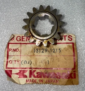 NOS 1981-2024Kawasaki KX/KDX 2nd Gear input Gear Part# 13129-1215 - Picture 1 of 2