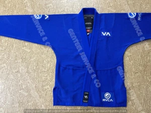 Kimono Brazilian jiu jitsu uniform best bjj gi royal blue embroidery & patch A0 - Picture 1 of 12