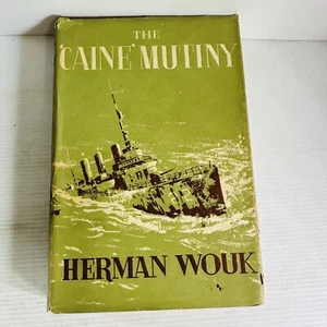 The Caine Mutiny by Herman Wouk 1955 Hardcover Book Vintage - Picture 1 of 5