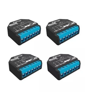 Shelly Plus 2PM | WiFi & Bluetooth 2 Channels power metering switch (PACK OF 4) - Picture 1 of 6