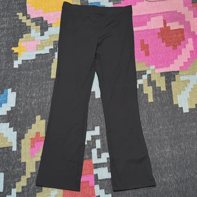 Iman Global Chic Slip into Slim Perfect Ponte Boot-Cut Pant, Black, Large - Image 1 of 4