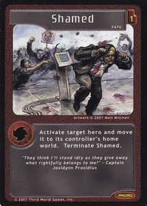 Shamed - Promo - FRS Promo - Firestorm CCG - Imagen 1 de 6