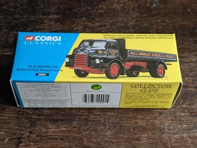 Corgi Classics 20001 W & J RIDING LTD Bedford S Type Dropside Lorry. - Image 1 of 2