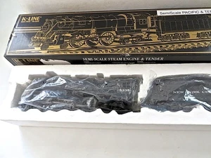 O K-Line NEW YORK CENTRAL Semi-Scale 4-6-2 Pacific Steam Loco & Tender AS-IS - Picture 1 of 9