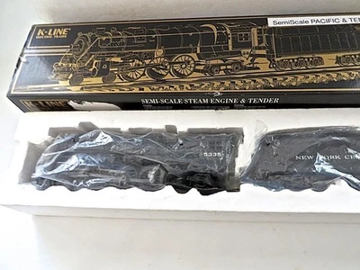 O K-Line NEW YORK CENTRAL Semi-Scale 4-6-2 Pacific Steam Loco & Tender AS-IS - Image 1 of 4