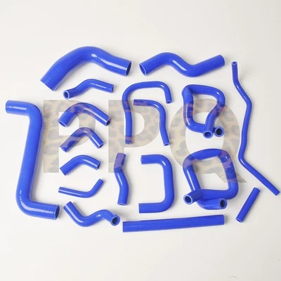 Manguera de refrigerante de silicona para Subaru Legacy Outback 2003-2009 3,0 L azul reforzado Foto 1 de 4