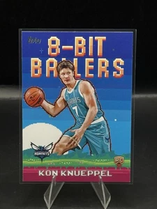 2025-26 Topps Flagship Kon Knueppel 8-Bit Ballers RC Holo Foil #8B-34 Charlotte  - Picture 1 of 2