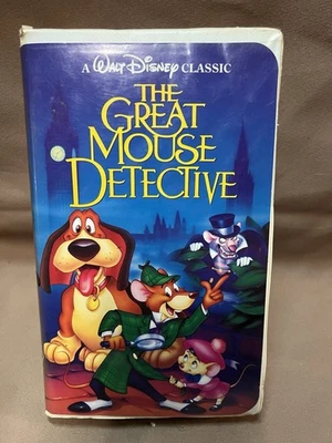 A Walt Disney Classic The Adventures of the Great Mouse Detective (VHS, 1992) - Image 1 of 4